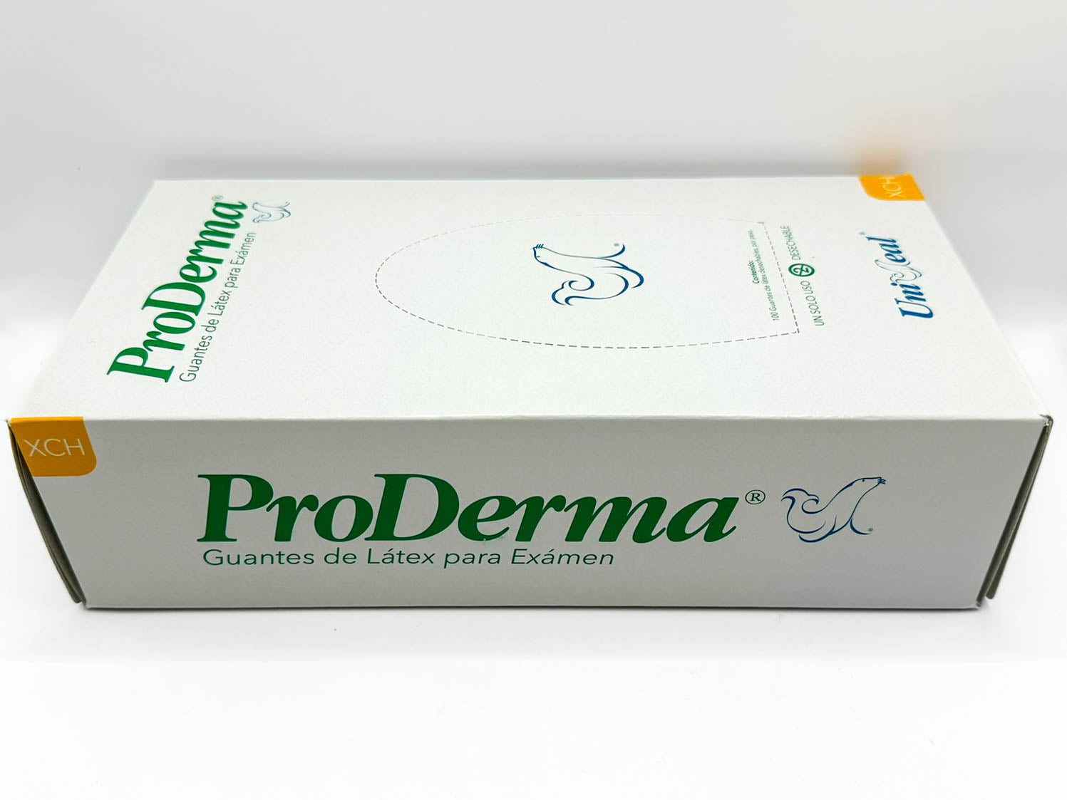 Guantes proderma latex liso Uniseal