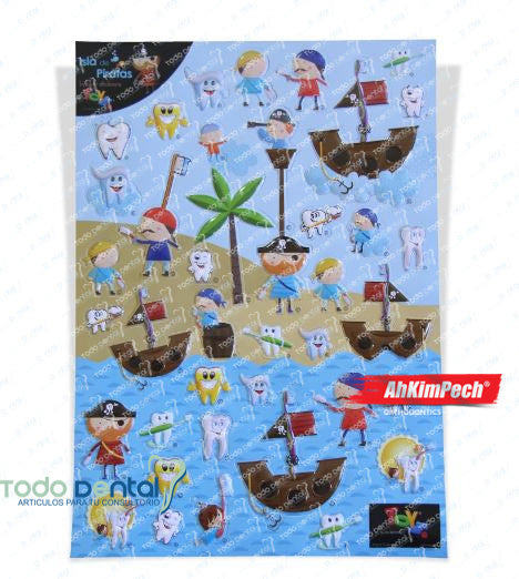 Sticker isla de piratas