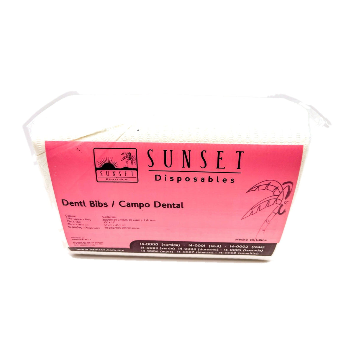 Toalla interdoblada Sunset 2 hojas c/50 (campos)