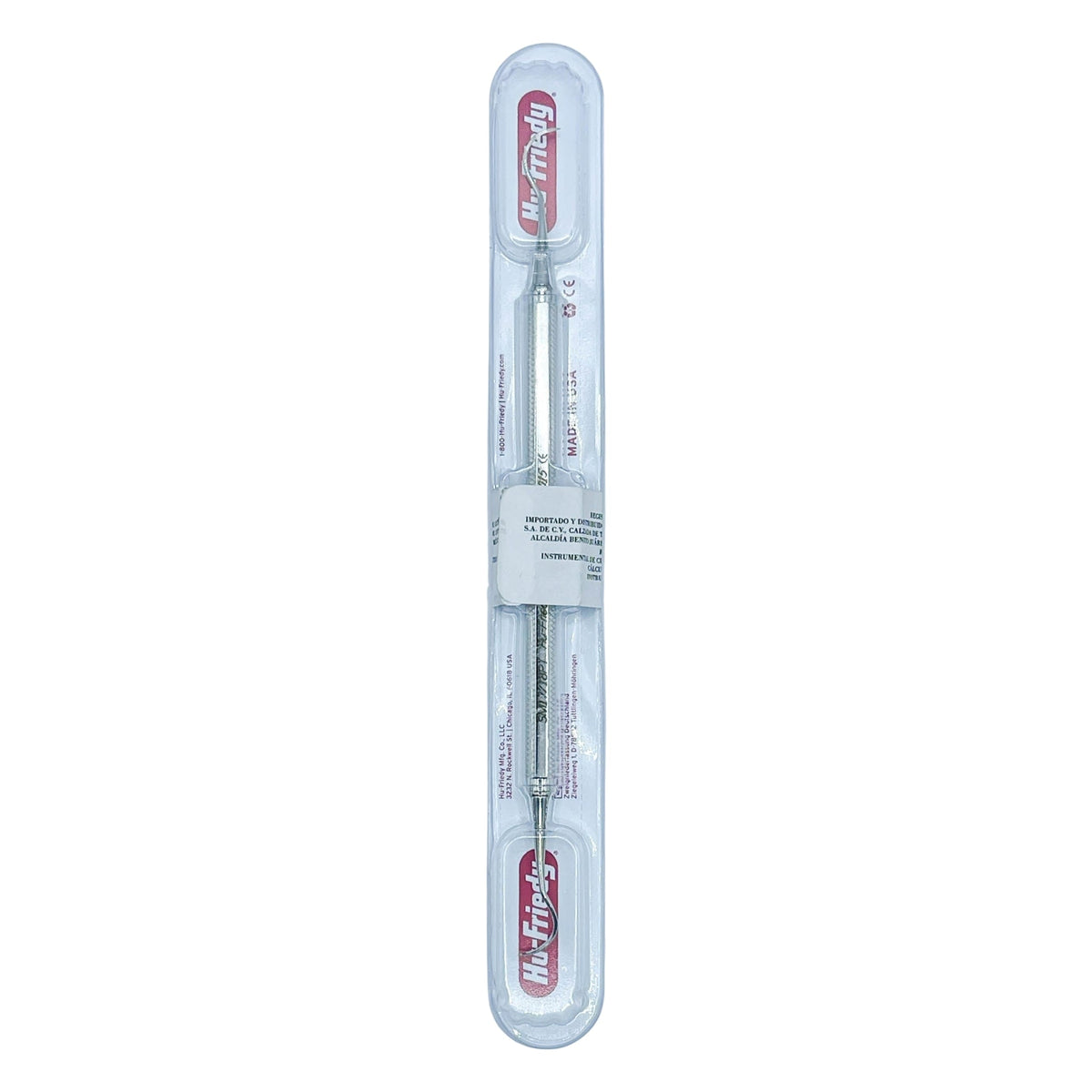 Cureta/raspador mccall 17/18pt con punta hu-friedy