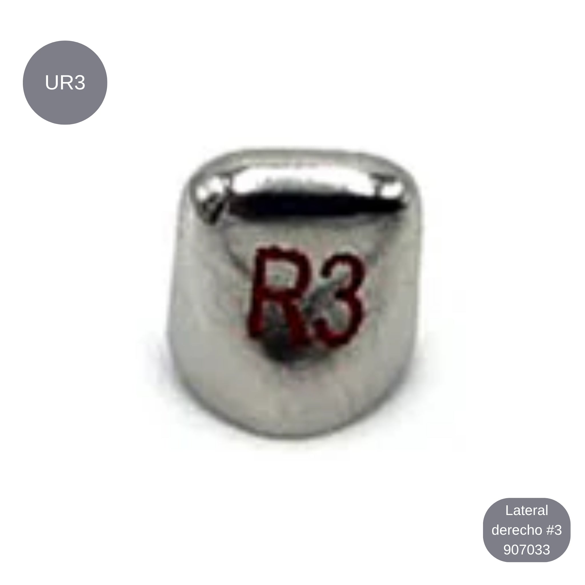 Corona de acero 3M infantiles