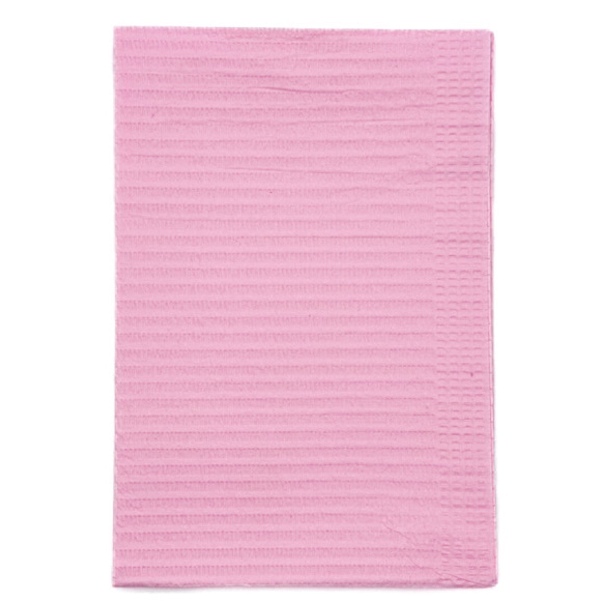 Babero dental 3 capas rosa palido