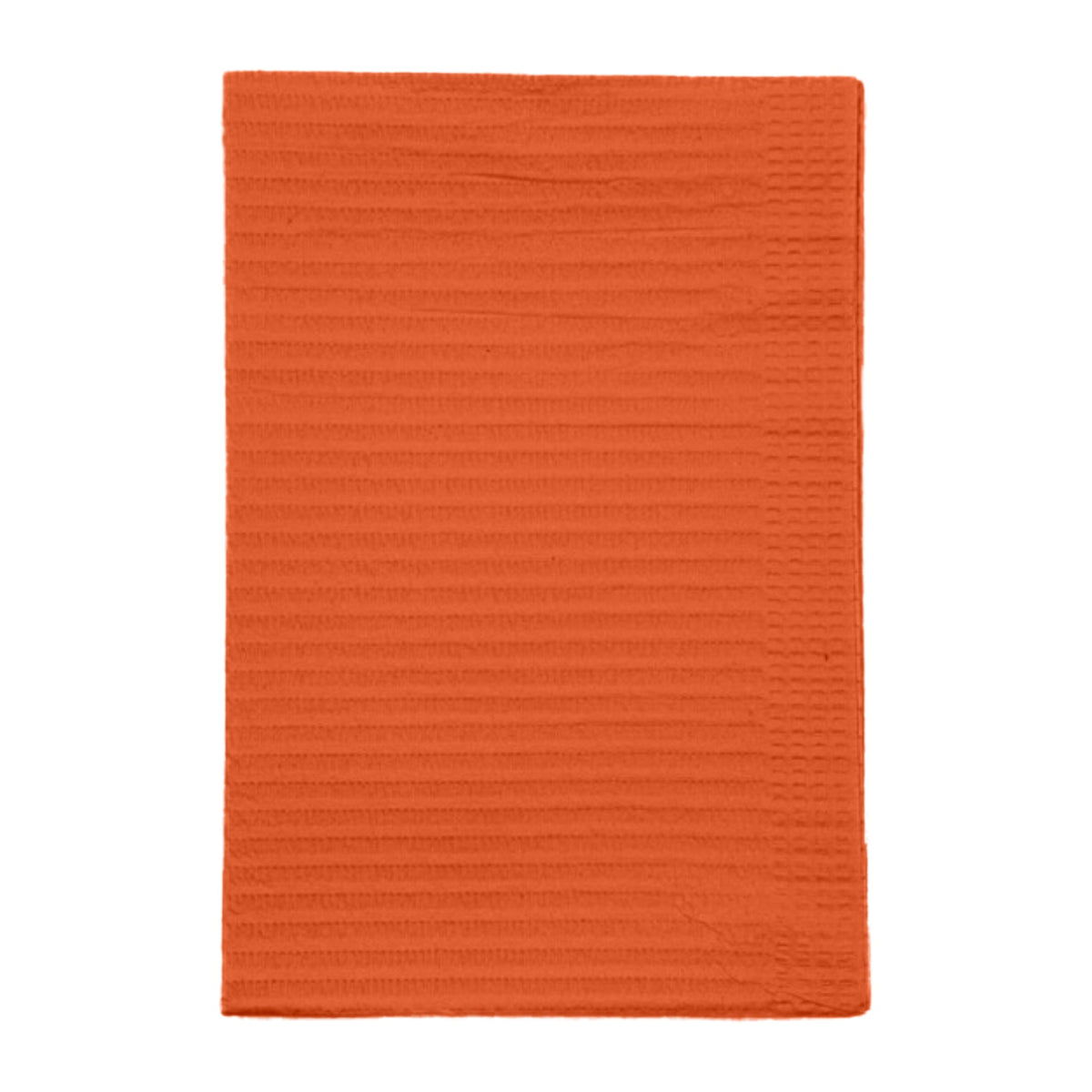 Babero dental 3 capas naranja
