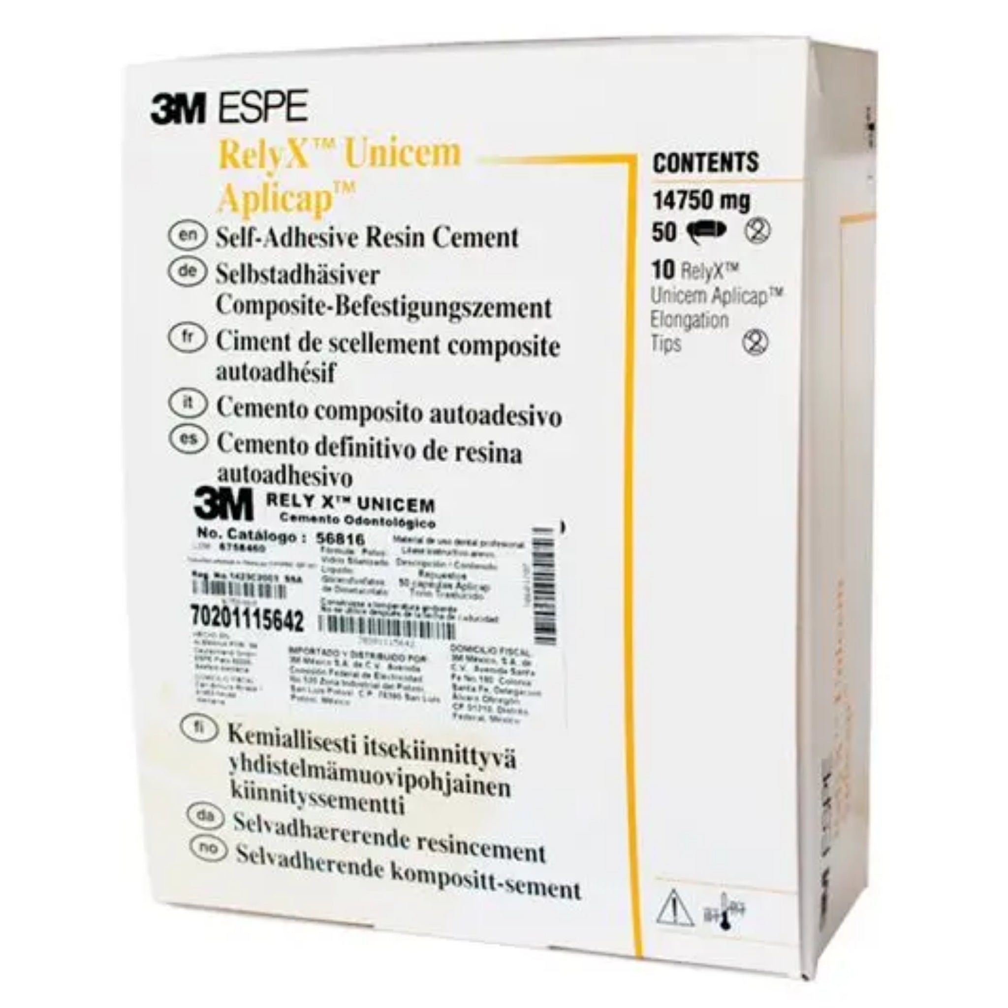 RelyX Unicem Aplicap KIT (24u A2, 10u A3 y 16u TR)