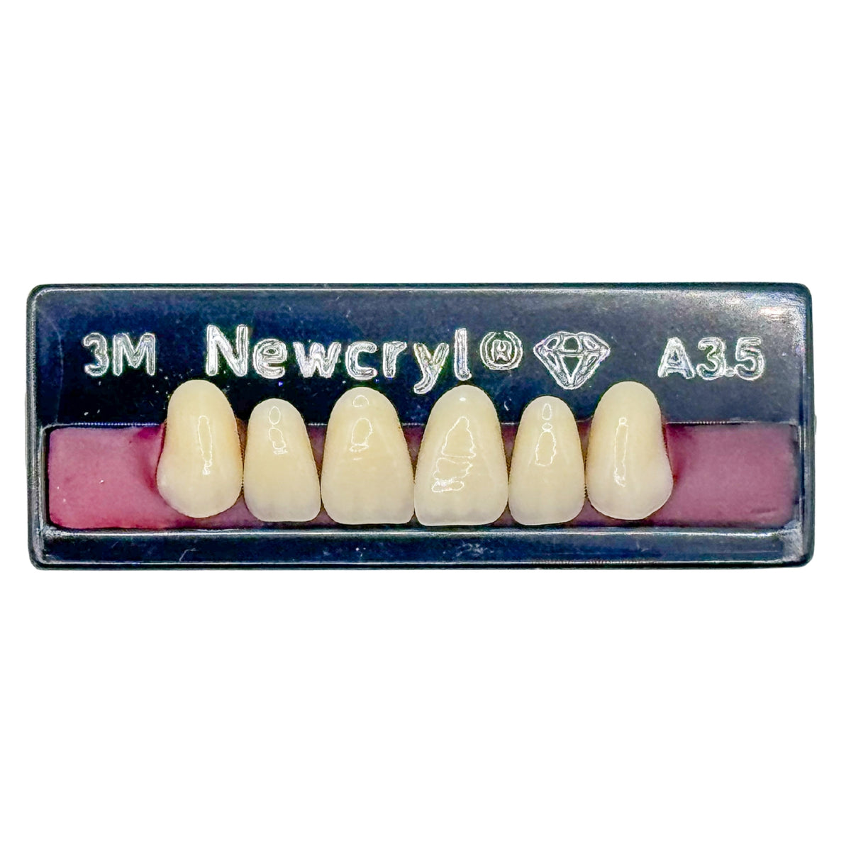 Dientes newcryl superior anterior moldes chicos y medianos