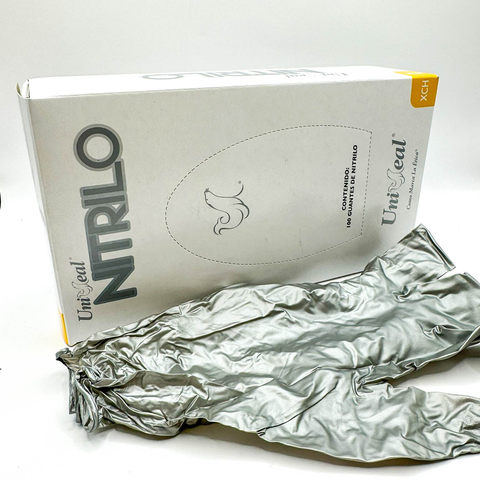 Guante multiusos nitrilo metalico Uniseal