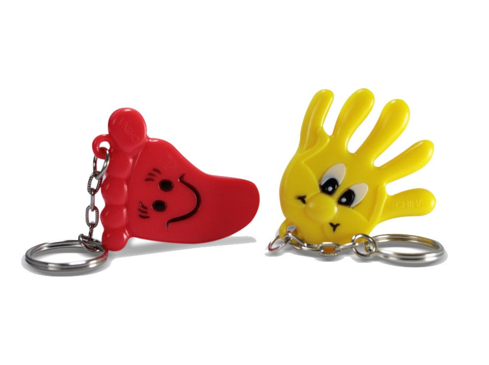 Llavero mano y pie (2 piezas)