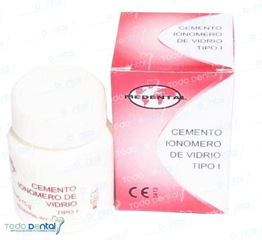 Polvo cemento ionomero de vidrio tipo i