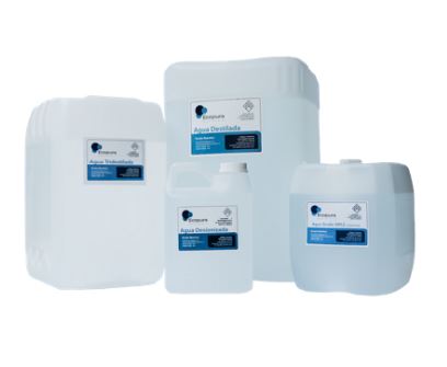 Garrafa 20 lts agua bidestilada