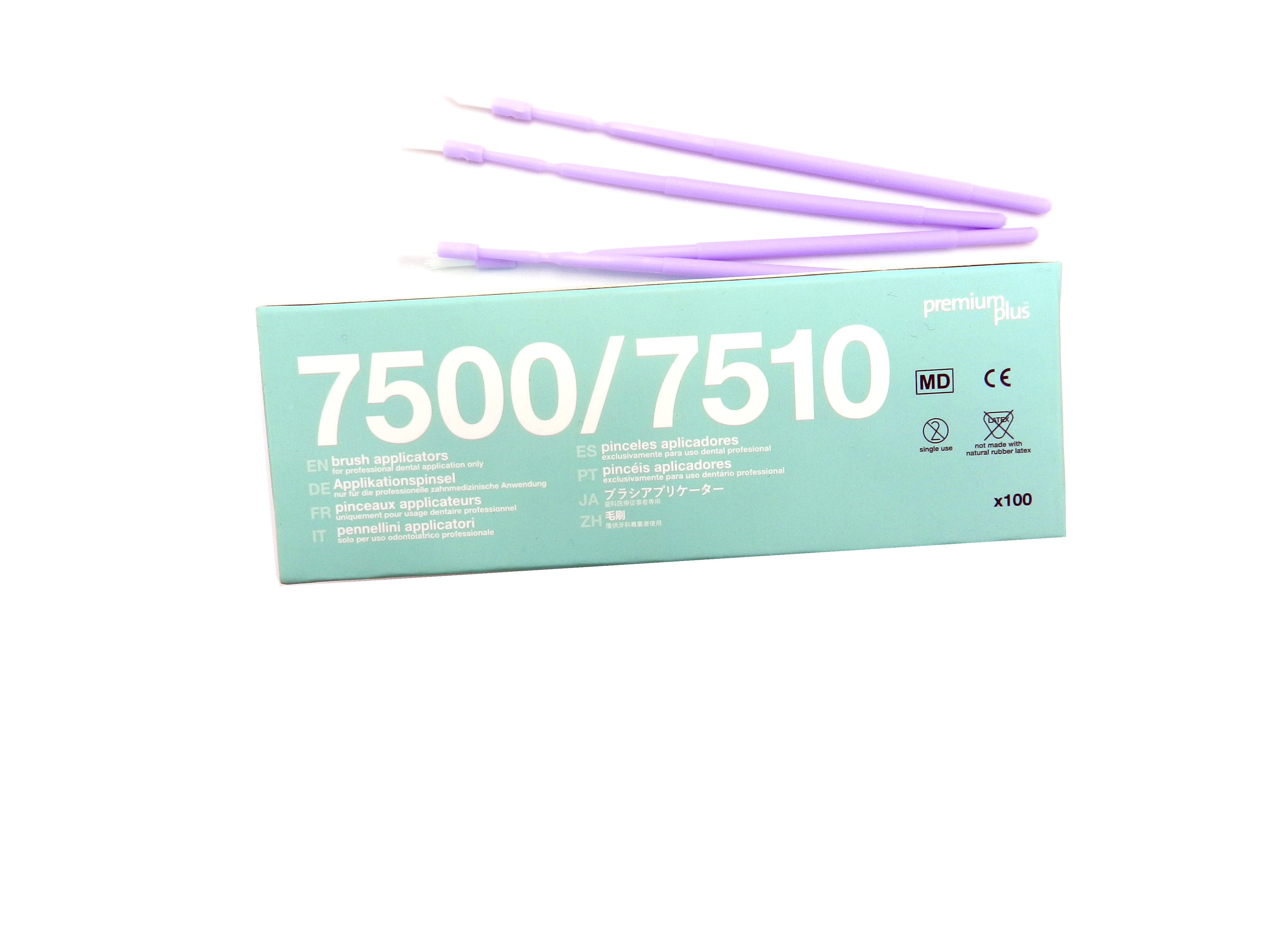 Cepillos aplicadodores lavanda con 100