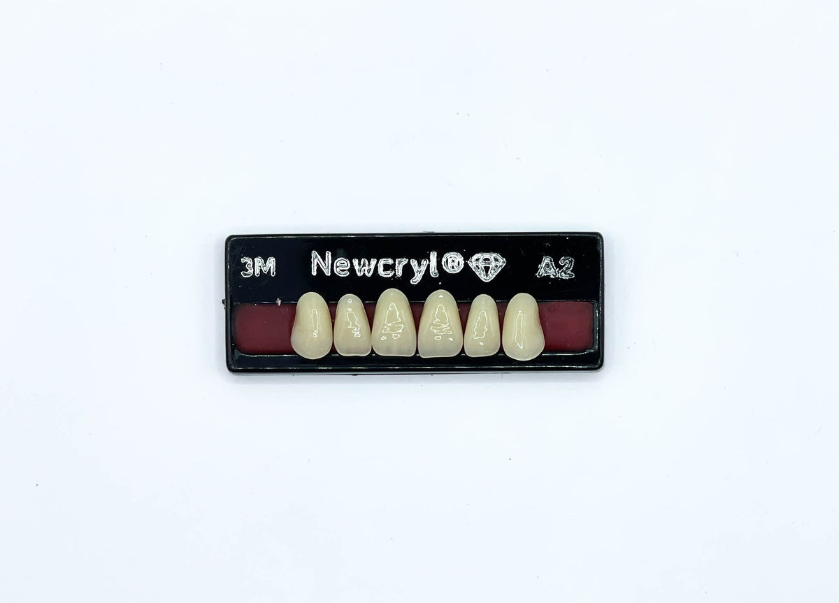 Dientes newcryl superior anterior moldes chicos y medianos