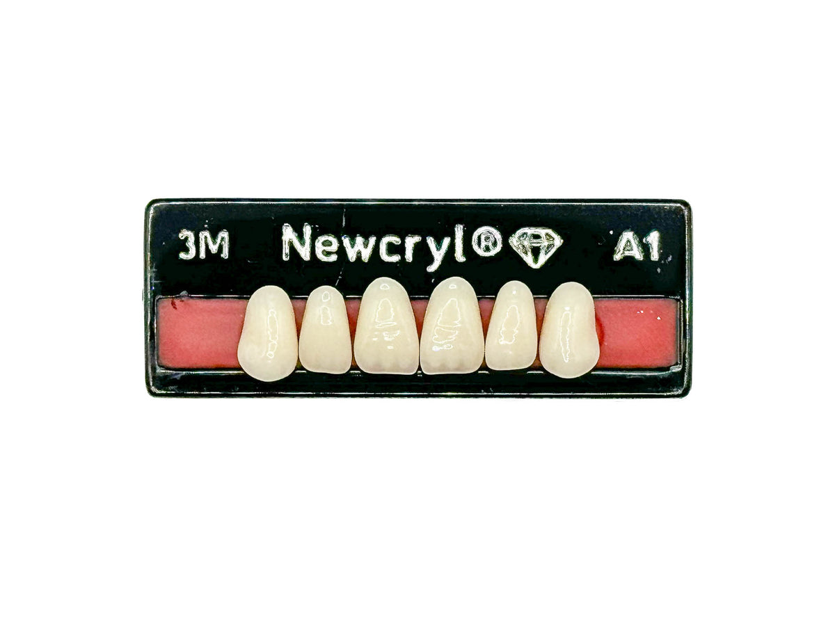 Dientes newcryl superior anterior moldes chicos y medianos