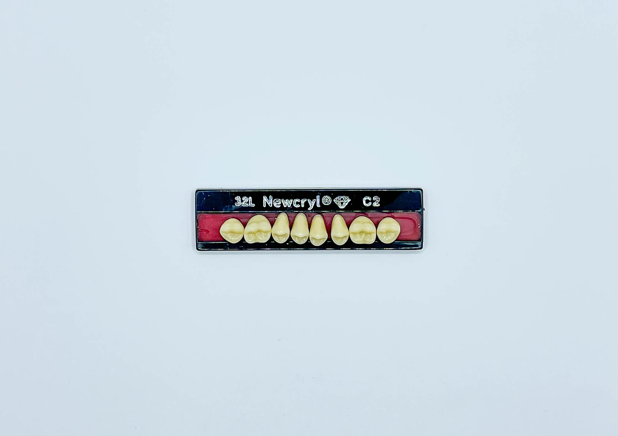 Dientes newcryl x 8 sp 32l col c2