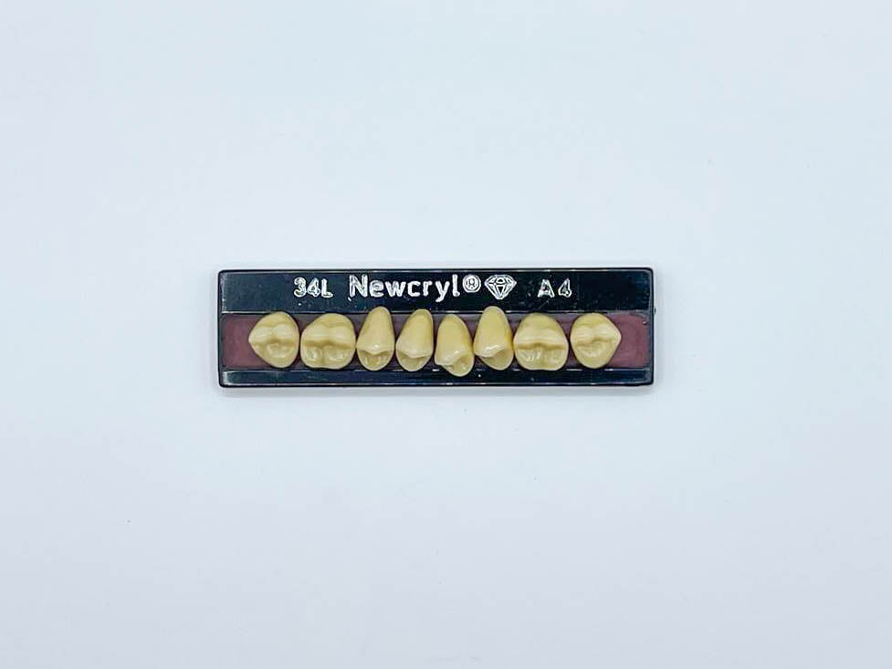 Dientes newcryl x 8 sp 34l col a4