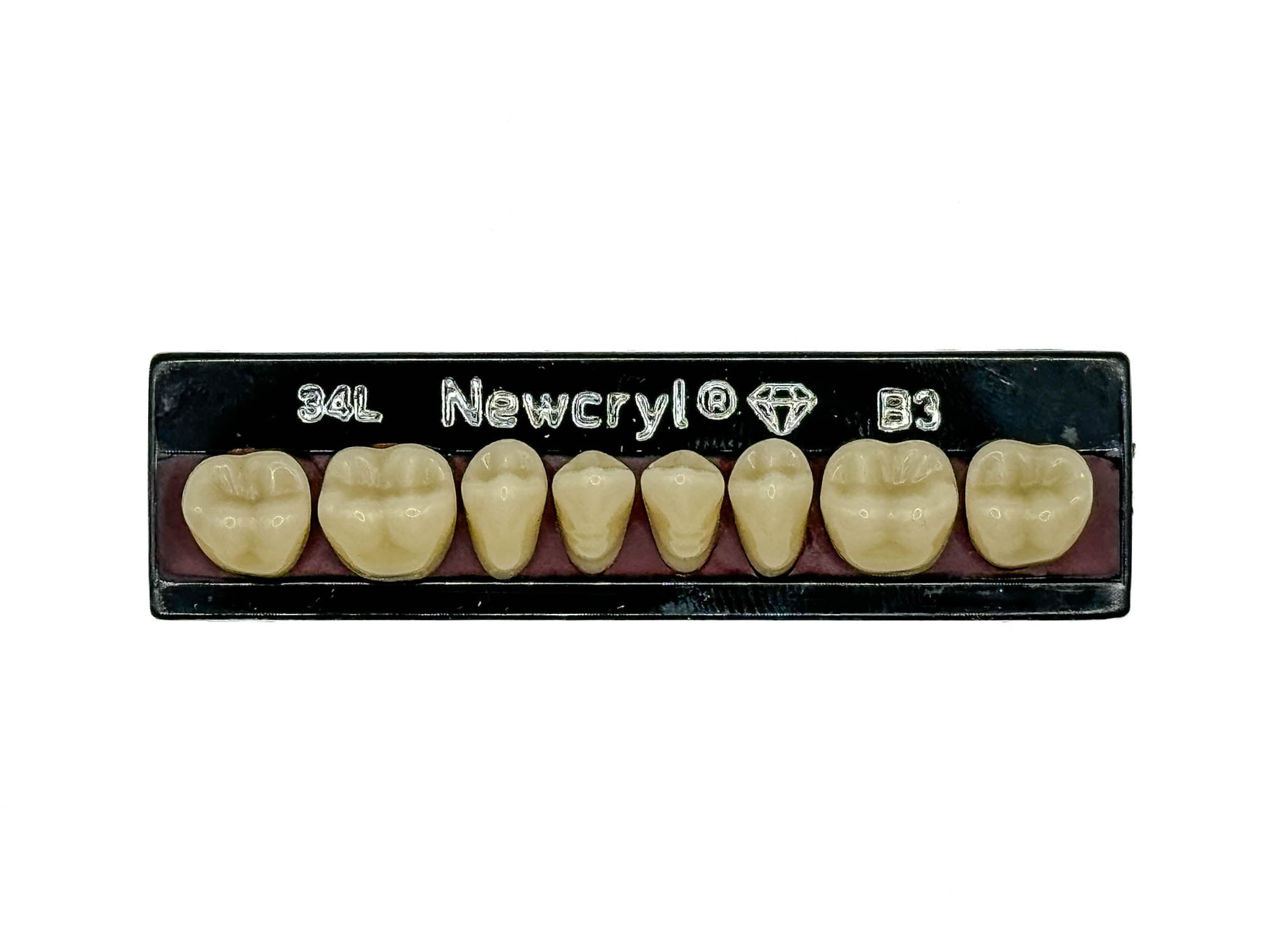Dientes newcryl x 8 ip 34l col b3
