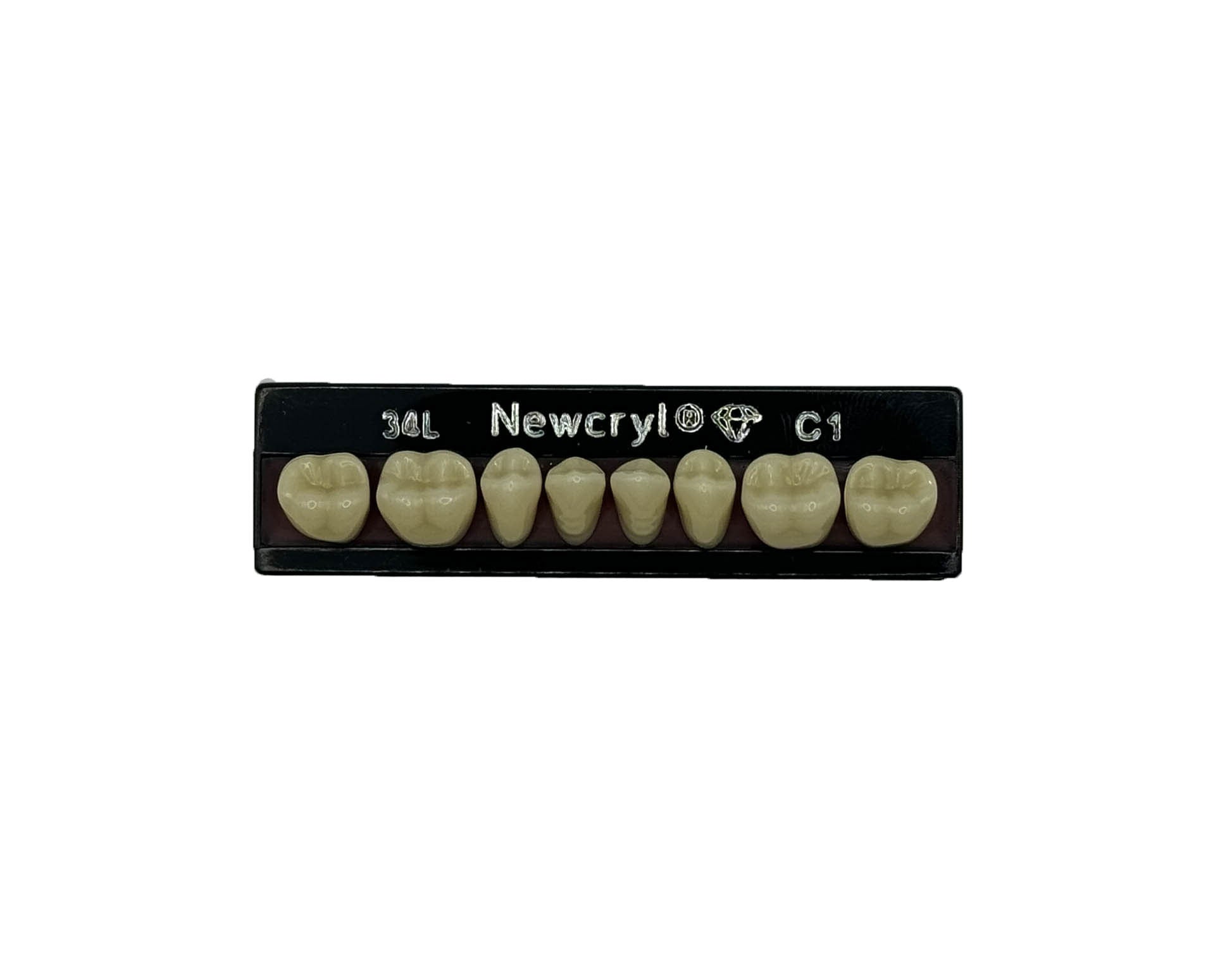 Dientes newcryl x 8 ip 34l col c1
