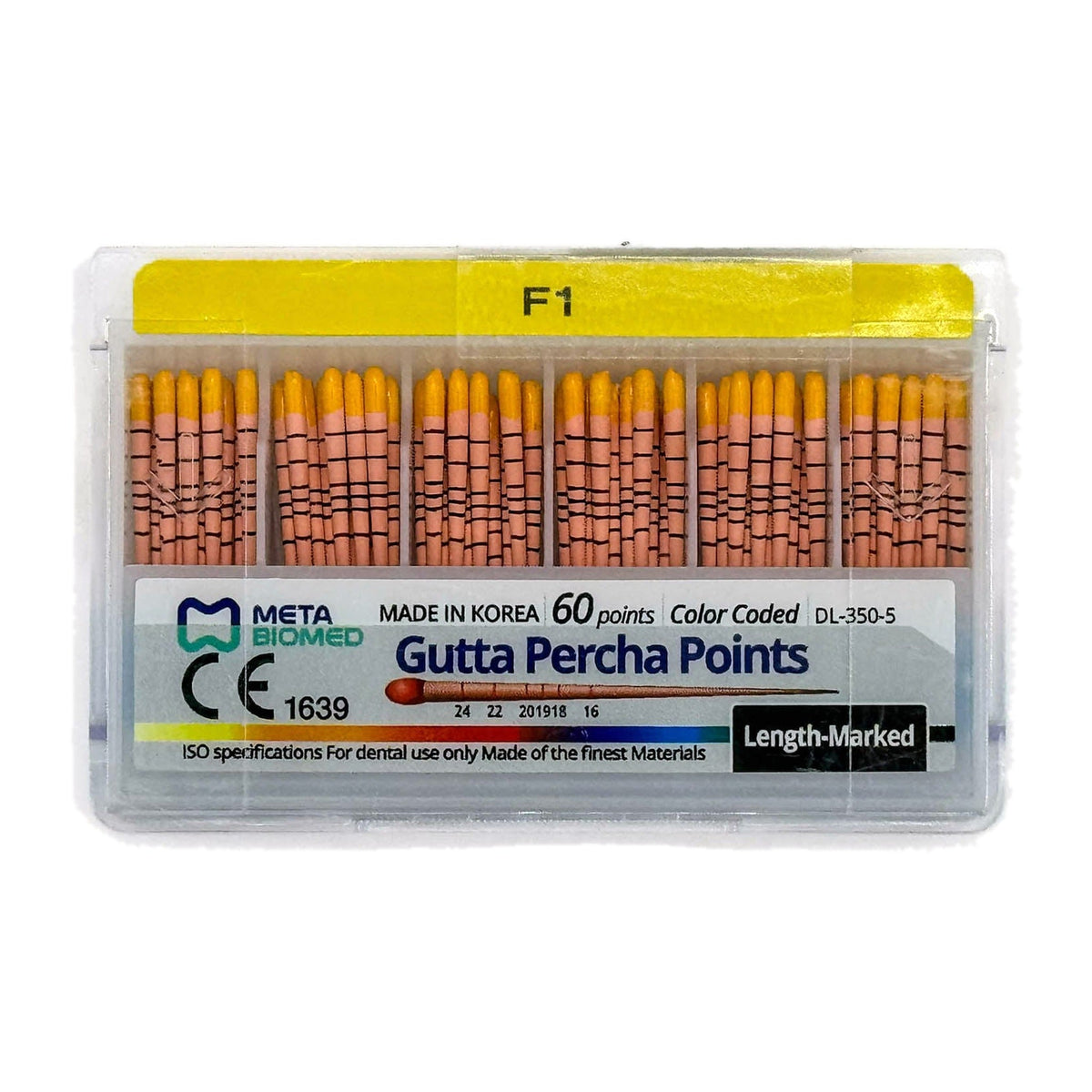 Gutapercha tipo ProTaper Metabiomed