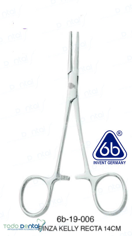 Pinza kelly recta