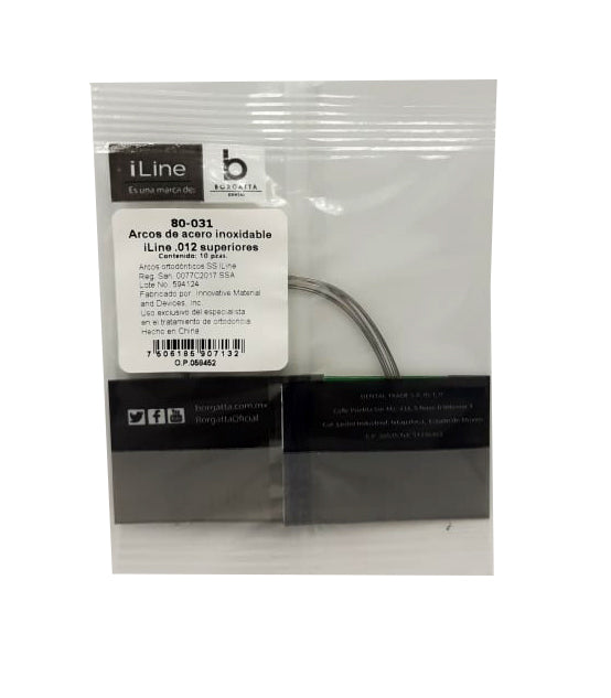 Arco de acero c/10 piezas I Line