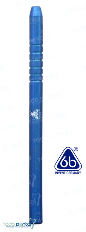 Mango para espejo redondo azul