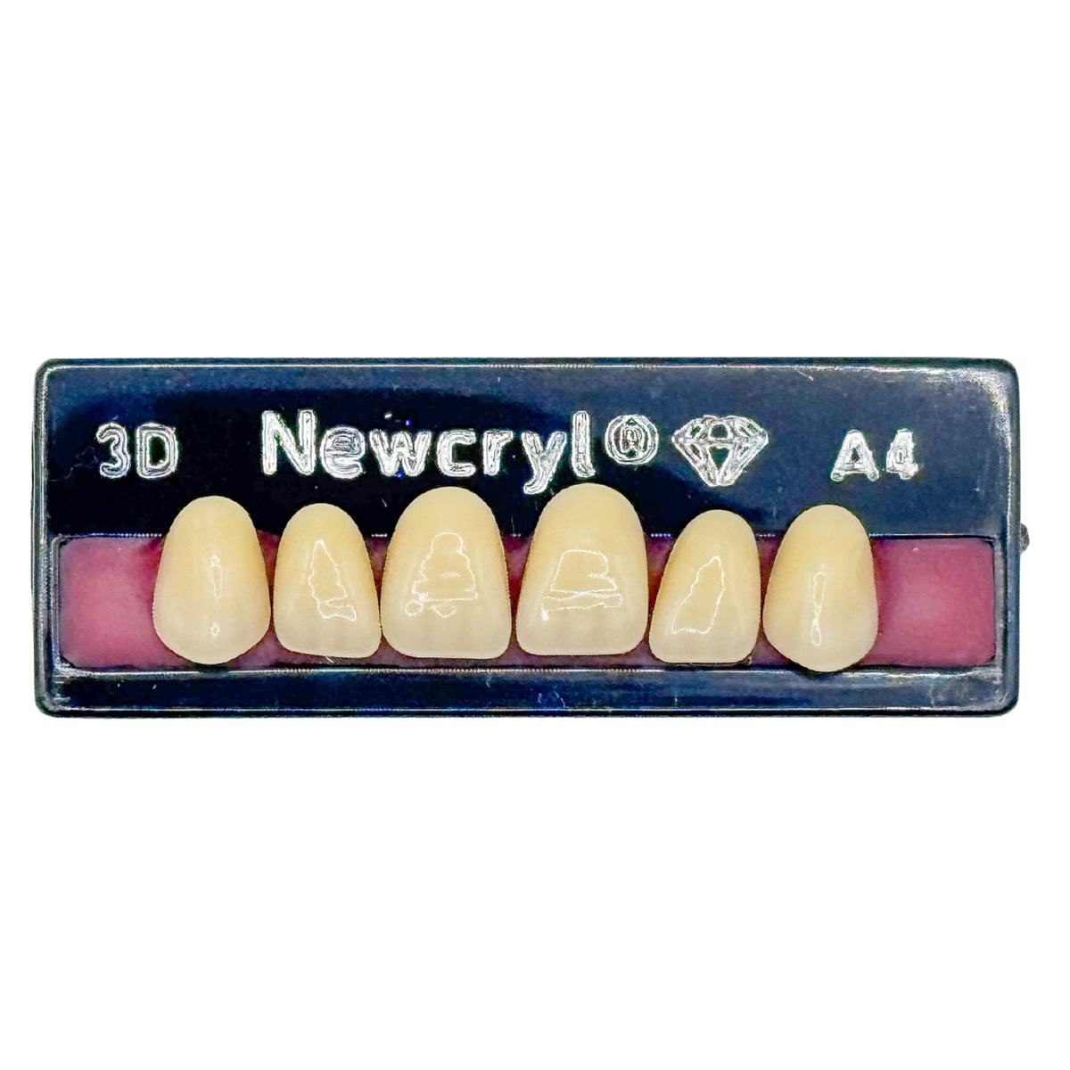 Dientes newcryl superior anterior moldes chicos y medianos