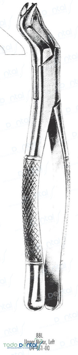 Forcep #88l molares - sup arain