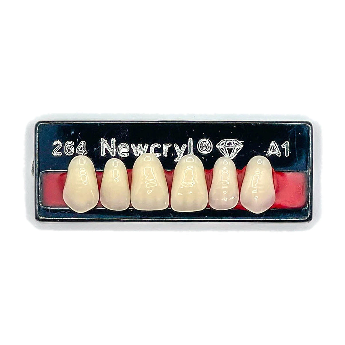 Dientes newcryl superior anterior moldes grandes