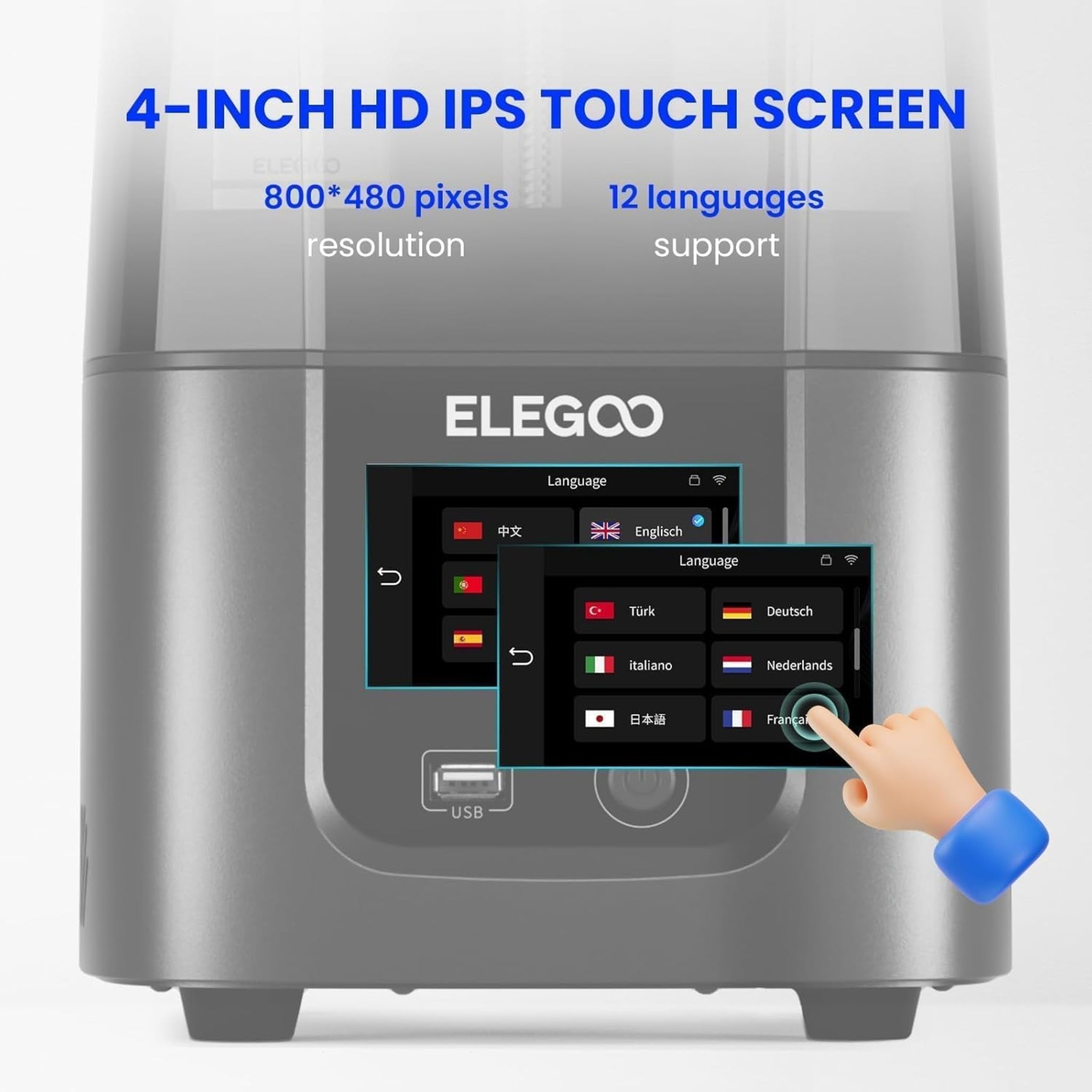 Impresora 3d elegoo mars 4 9k ultra