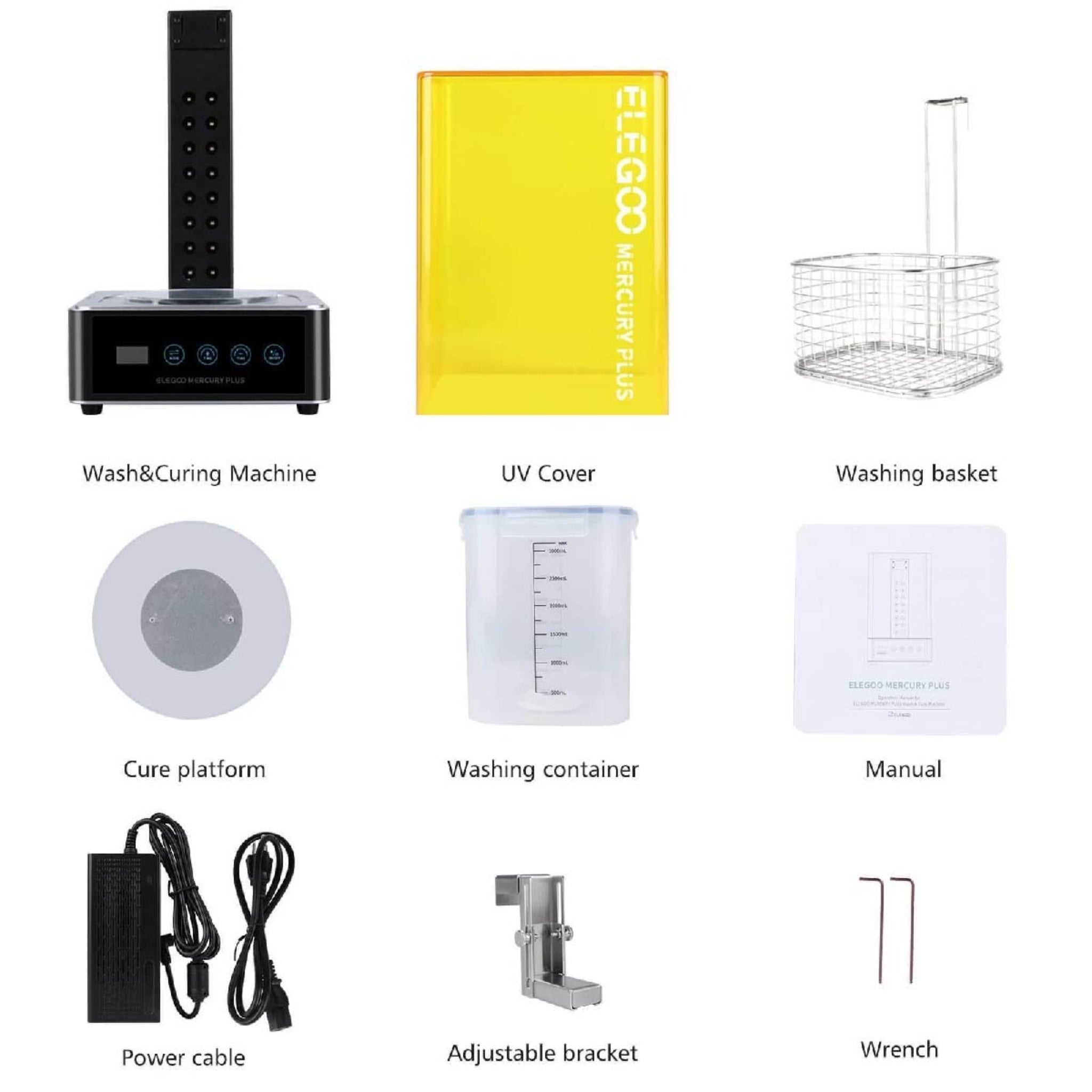 Unidad de curado-lavado mercury plus 2.0