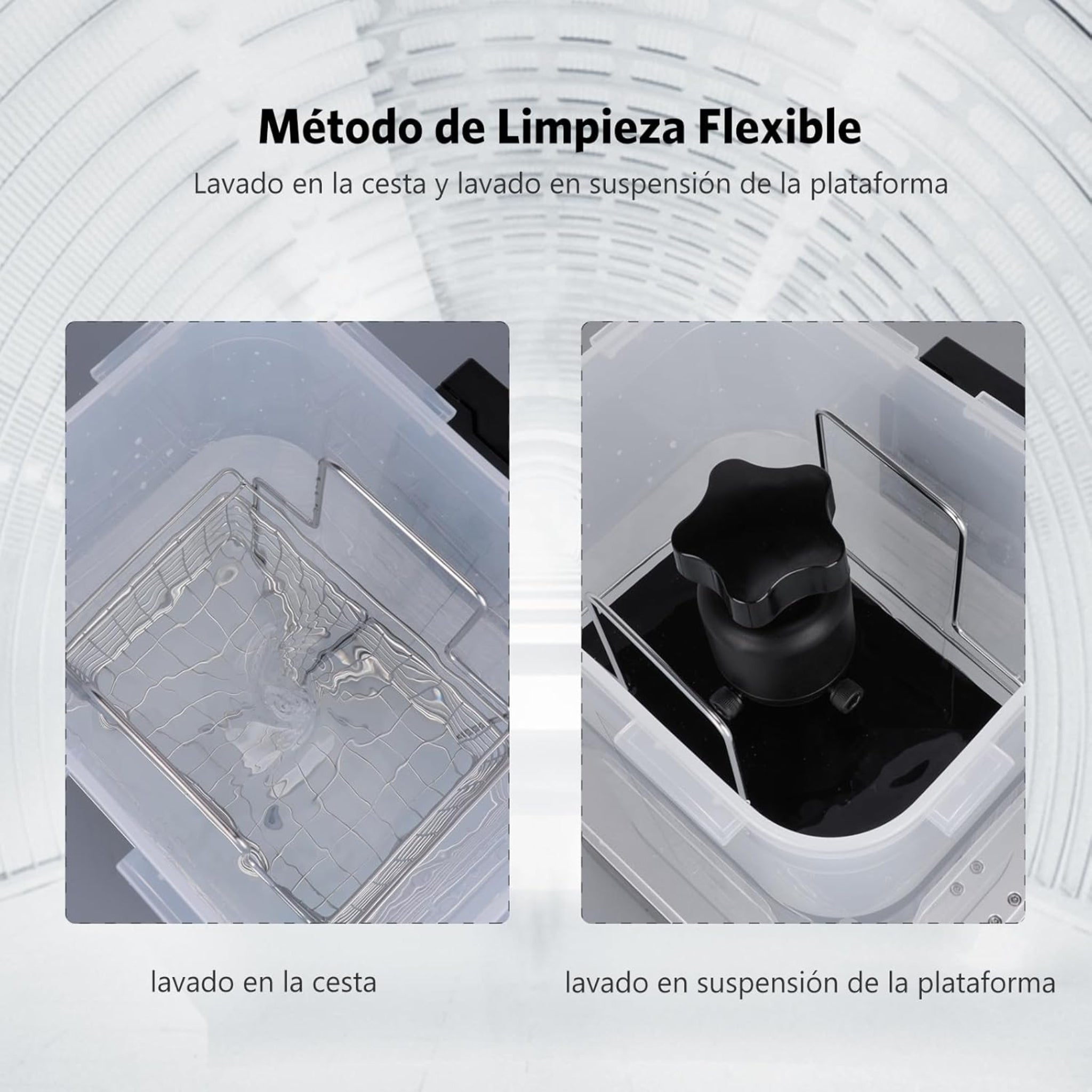 Unidad de curado-lavado mercury plus 2.0