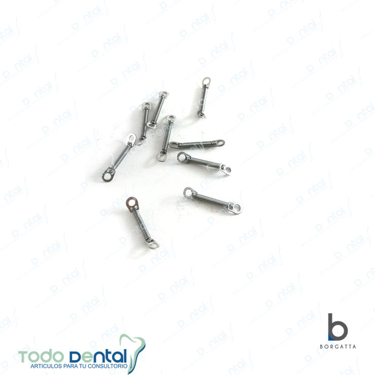 Resorte de nitti cerrado .010 largo 6 mm.