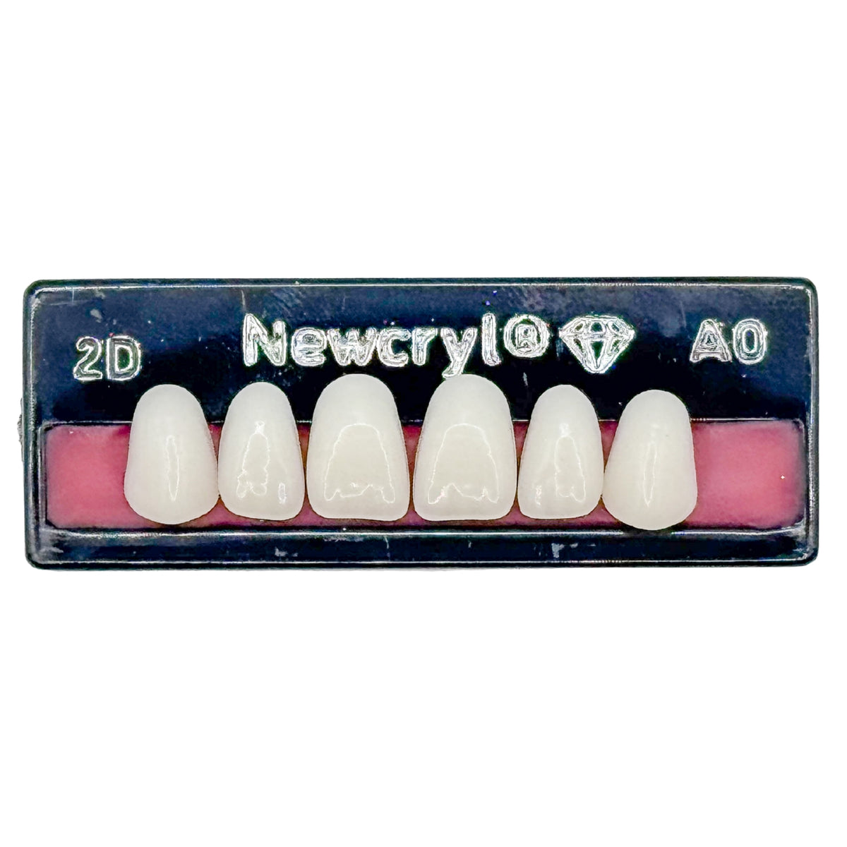 Dientes newcryl superior anterior moldes chicos y medianos
