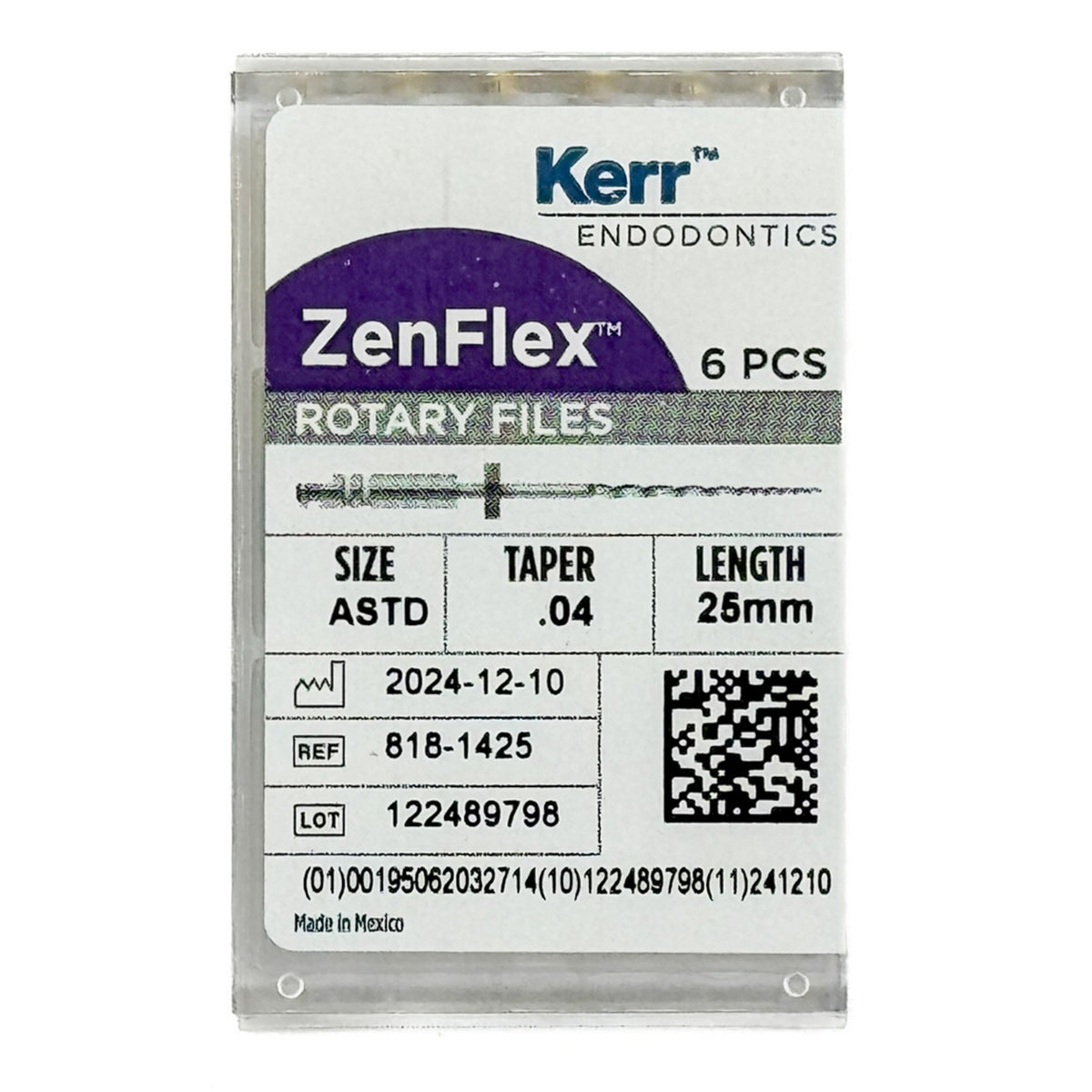 ZenFlex limas rotatorias Kerr