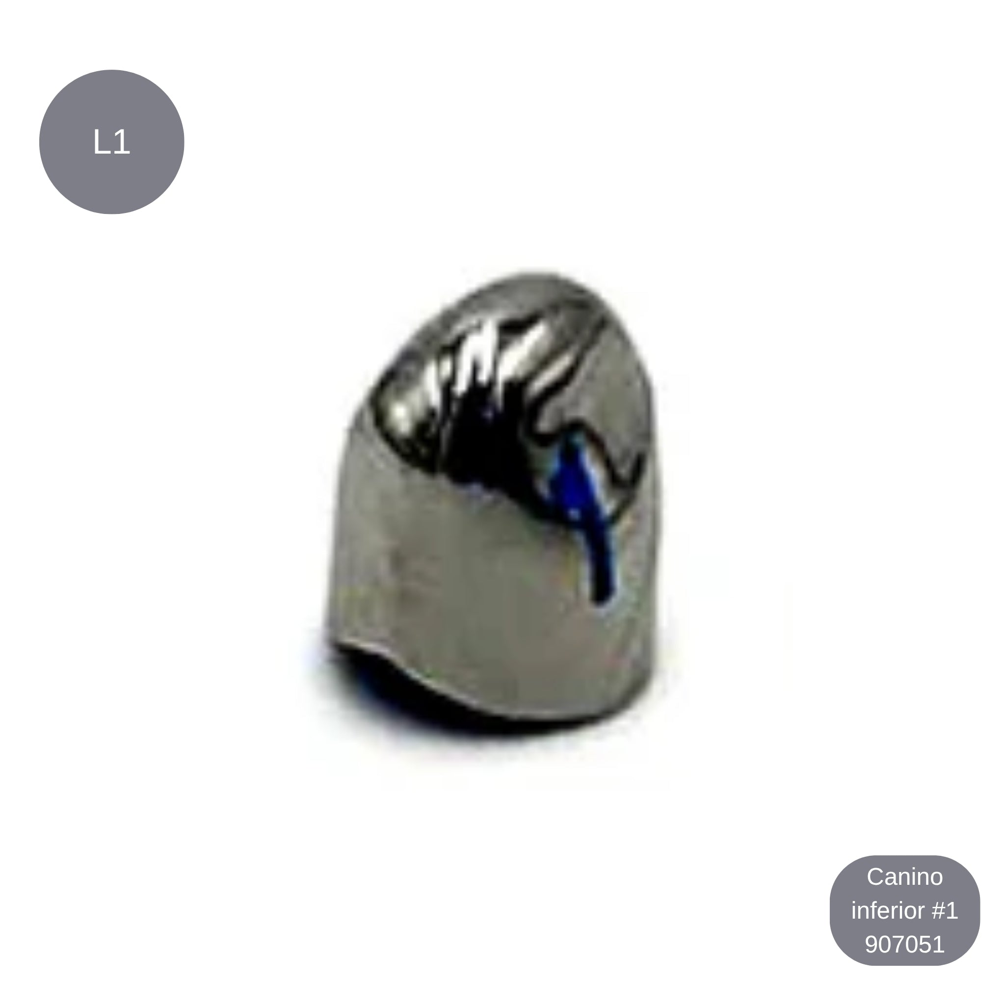 Corona de acero 3M infantiles