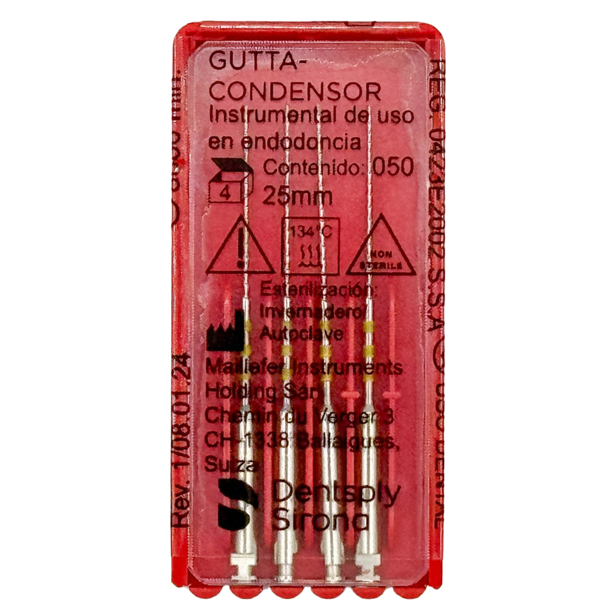 Gutta-condensador Dentsply c/4