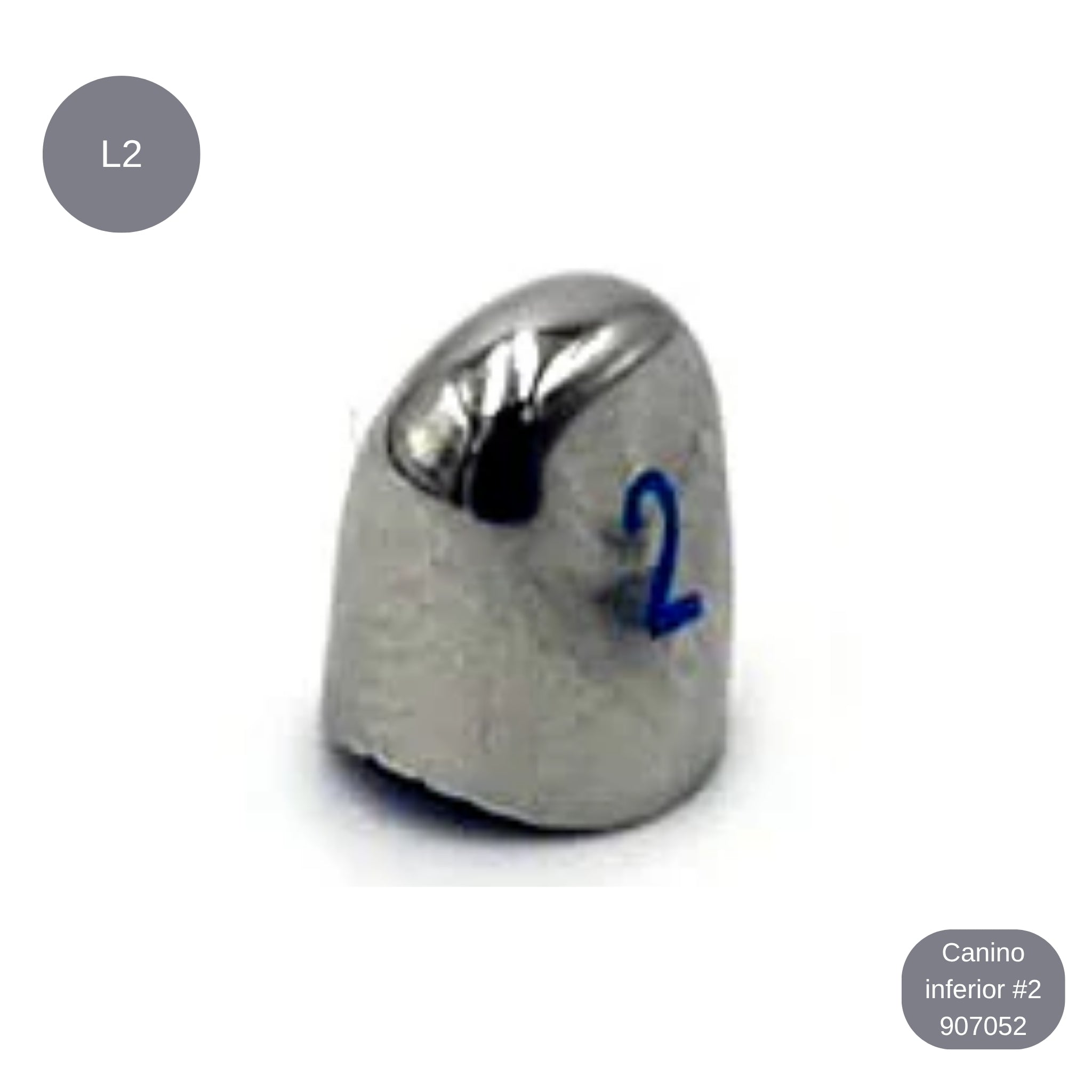 Corona de acero 3M infantiles