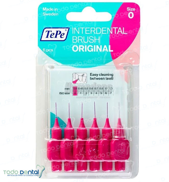 Idb - cepillo interdental original blister 6 pzs