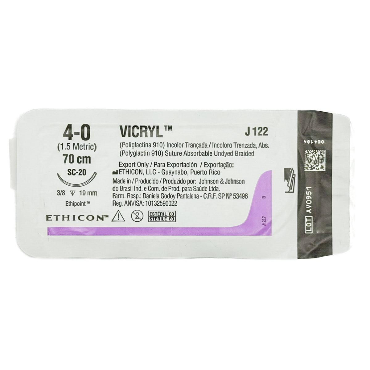 Sutura Vicryl Ethicon