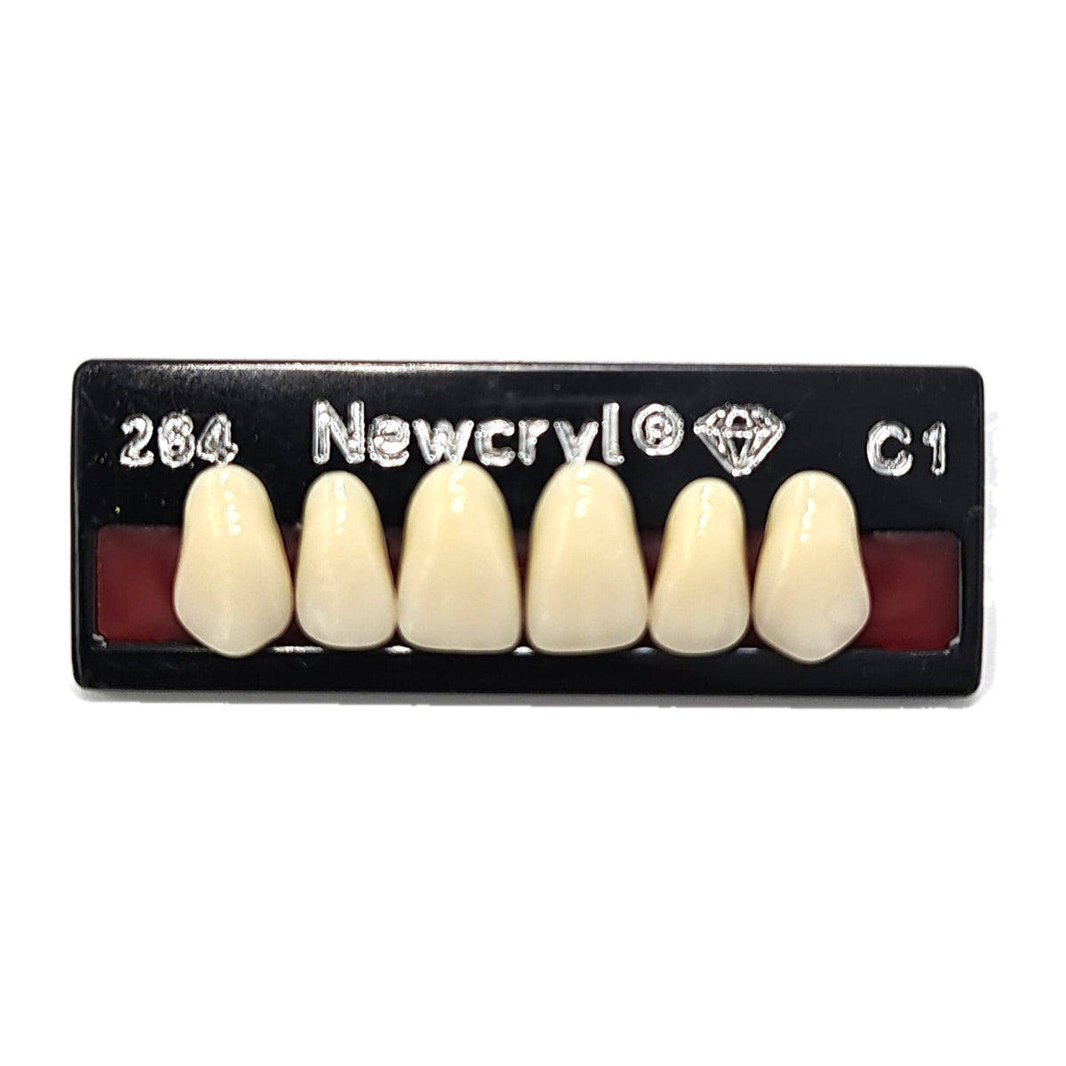 Dientes newcryl superior anterior moldes chicos y medianos