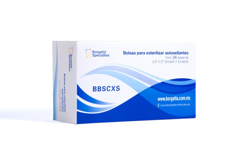 Bolsa p/esterilizar borgatta 200 pz