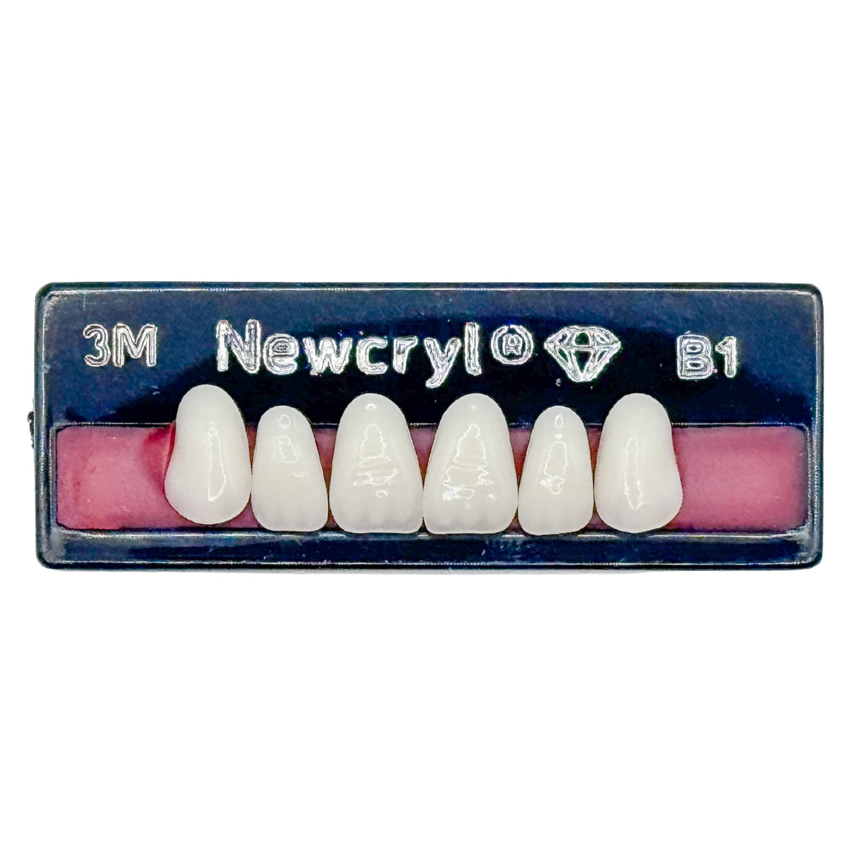 Dientes newcryl superior anterior moldes chicos y medianos