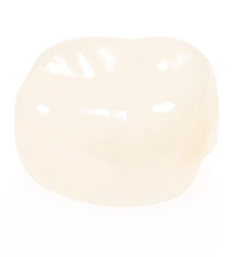 Corona zr post 1er molar angosto superior der # 4