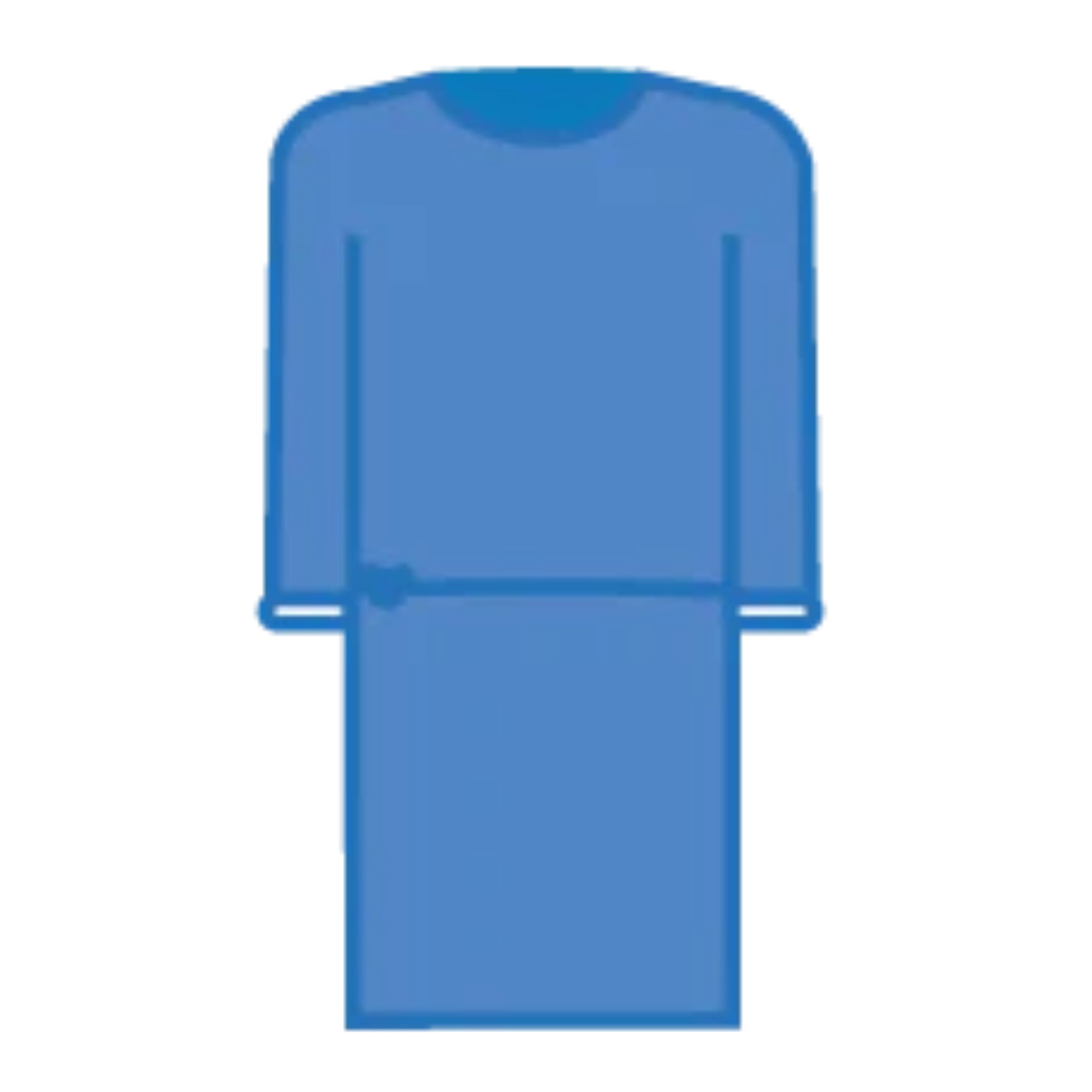 Bata para cirugia unitalla no esteril sms