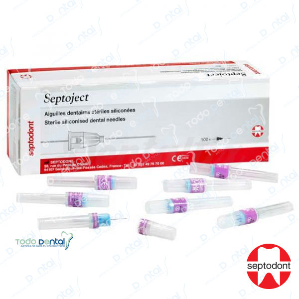 Aguja dental septoject