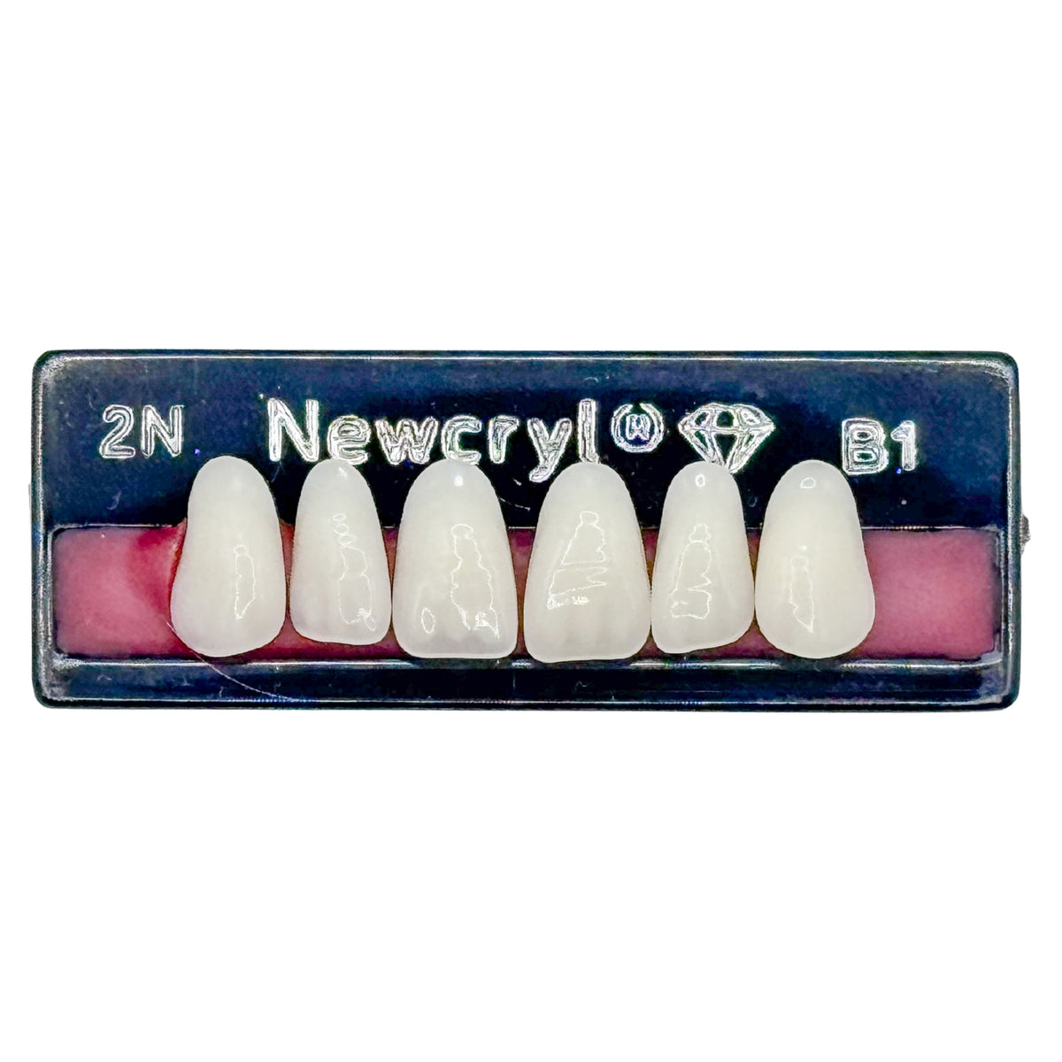 Dientes newcryl superior anterior moldes chicos y medianos