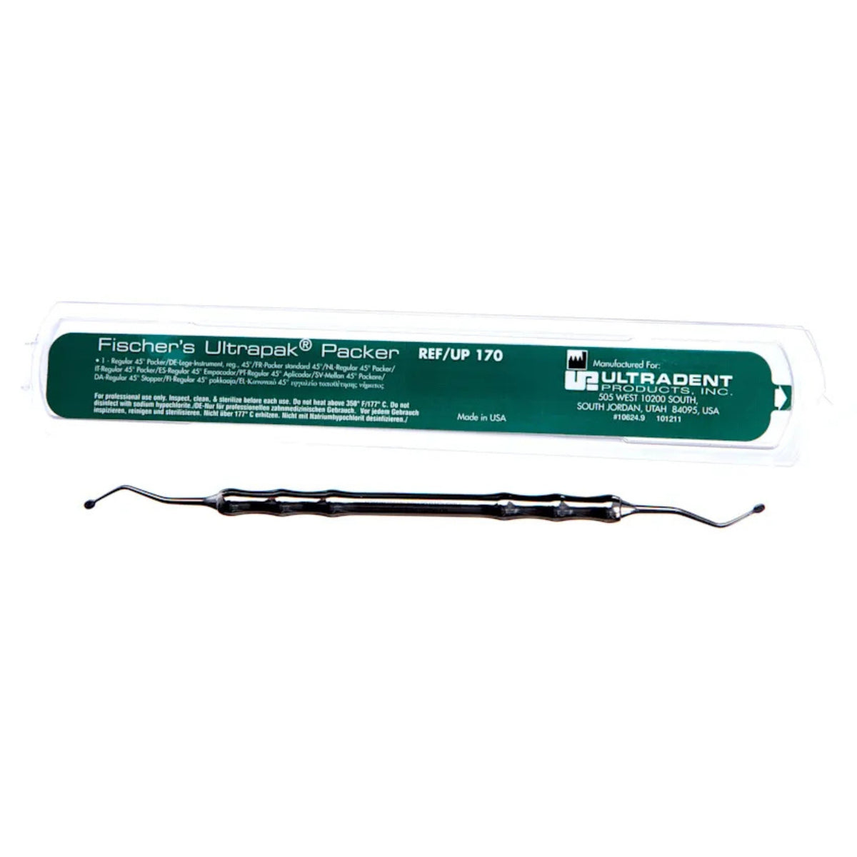 Fischer's Ultrapak packer Ultradent