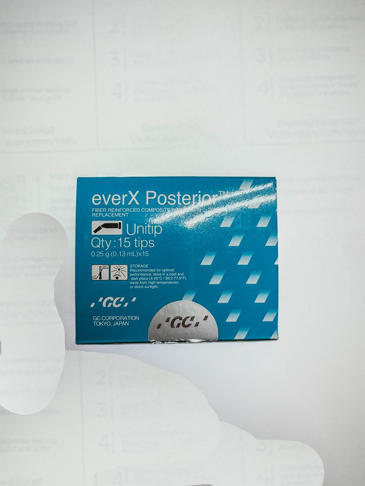 Resina ever x posterior 1 pieza univ shade, gc