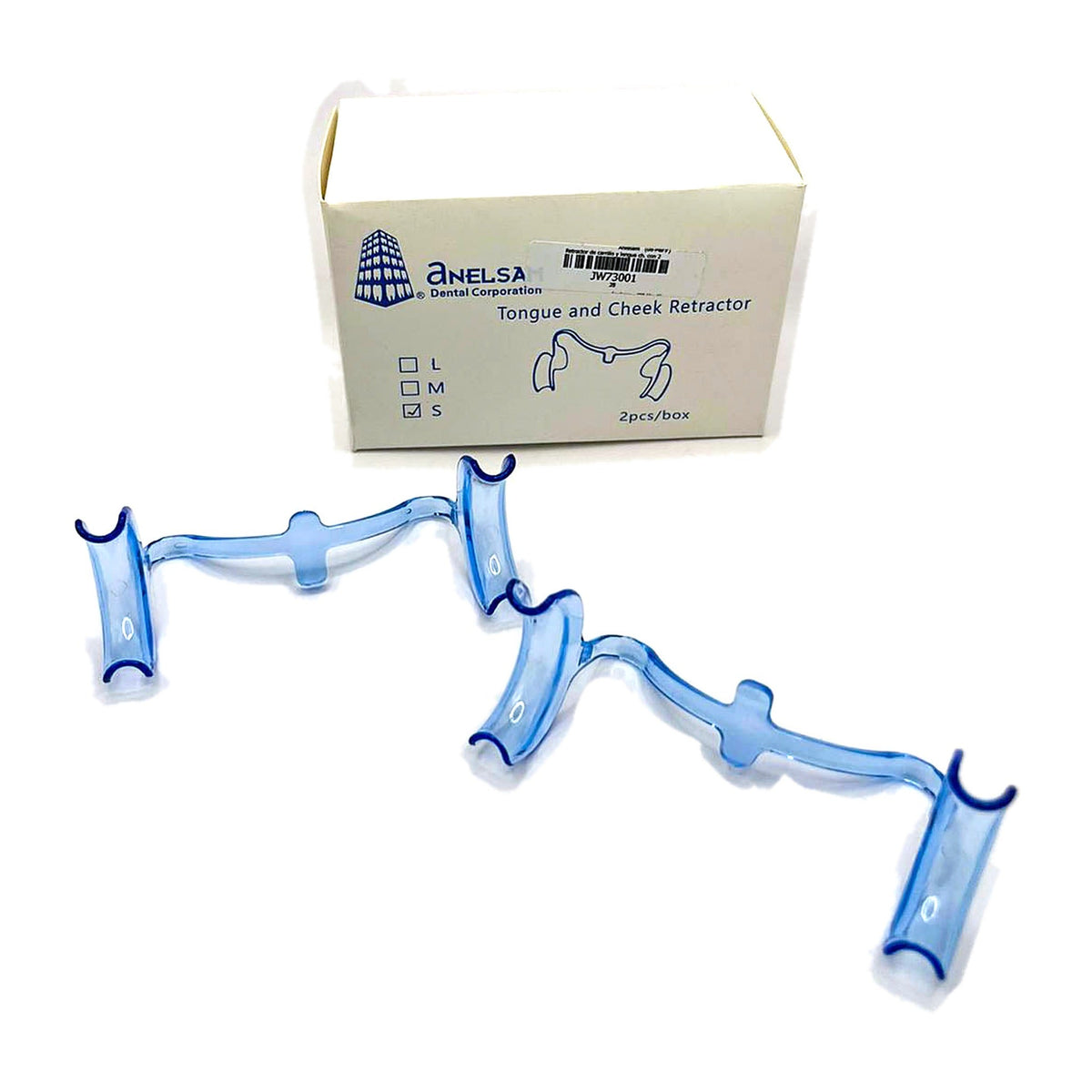 Retractor de carrillo y lengua Anelsam c/2
