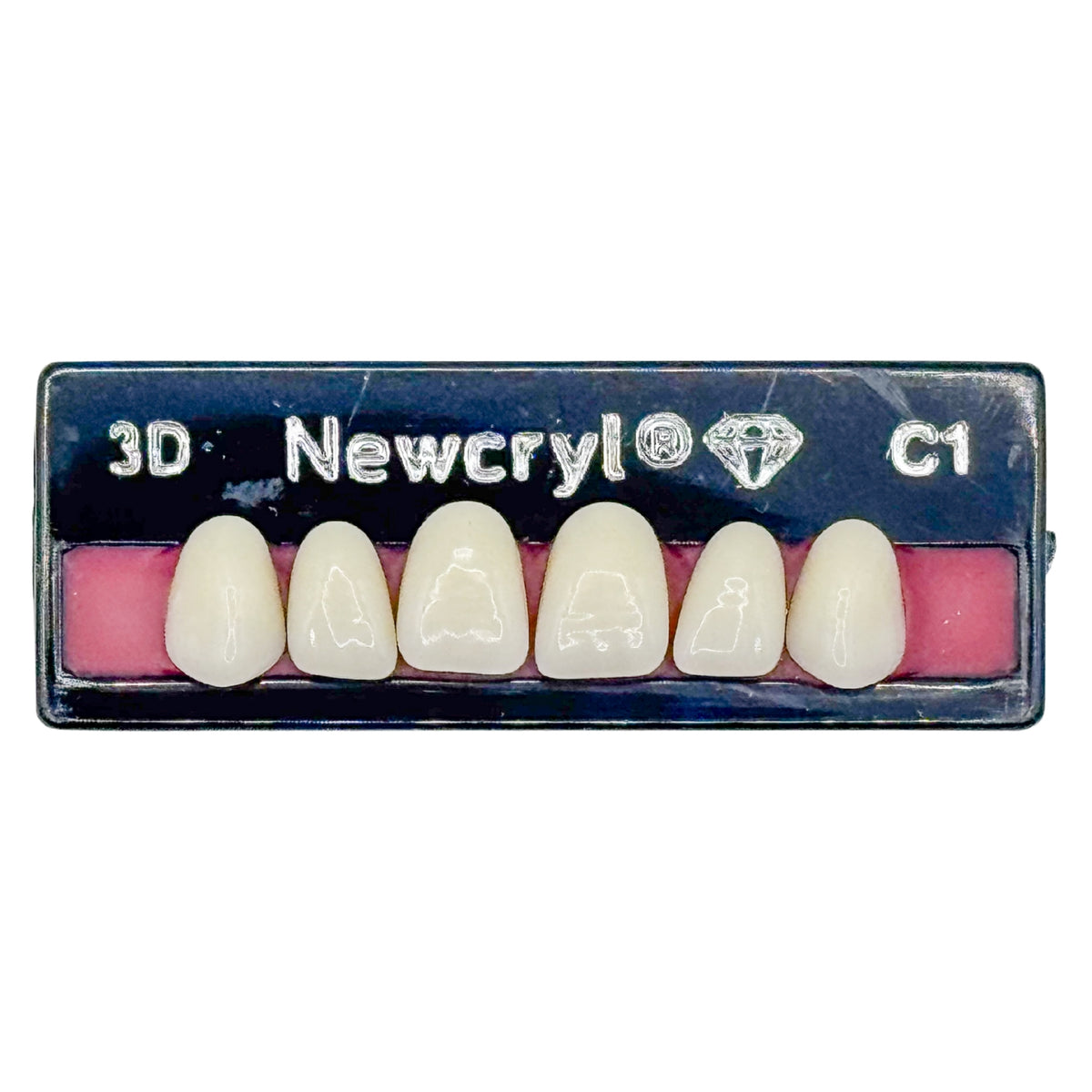 Dientes newcryl superior anterior moldes chicos y medianos
