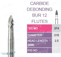 Fresa de pulido(oro) Prima Dental
